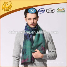 China Estilo de fábrica 100% puro de seda Hombres al por mayor de diseño de bufanda de seda